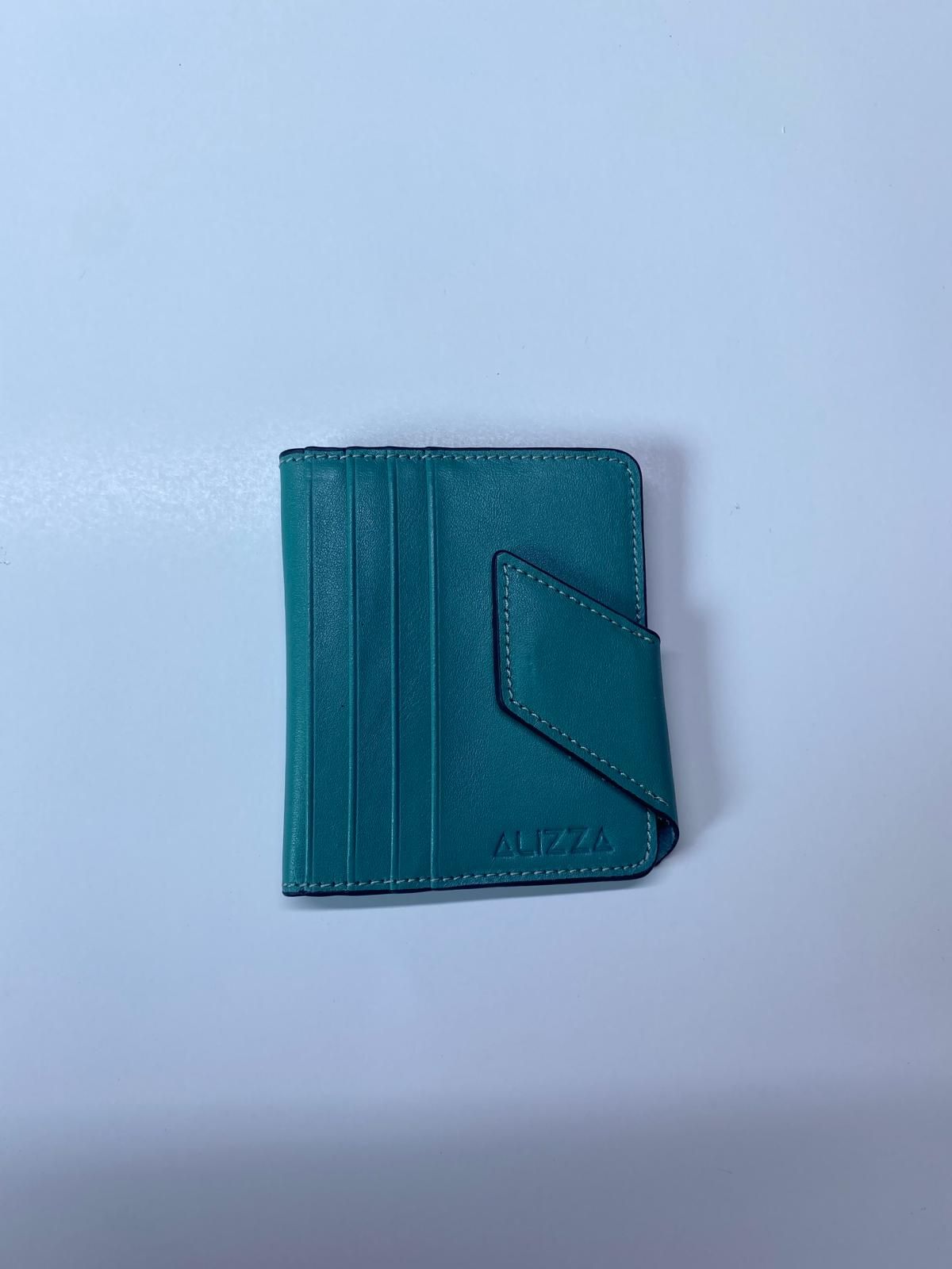 Turkuaz Deri Cüzdan